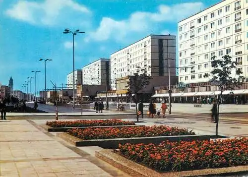 Germany Magdeburg Karl Marx street