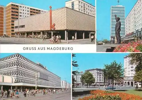 Germany Magdeburg statue