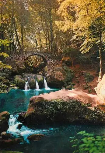 Luxembourg Mullerthal petite Suisse Luxembourgeoise waterfall