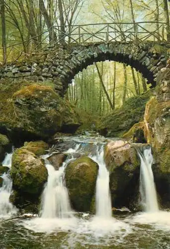 Luxembourg Mullerthal petite Suisse Luxembourgeoise waterfall