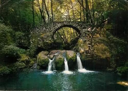 Luxembourg Mullerthal petite Suisse Luxembourgeoise waterfall
