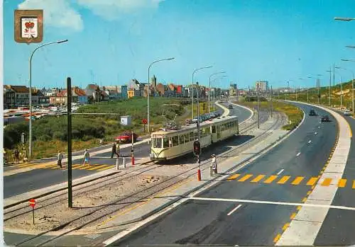 Belgium Bredene tram