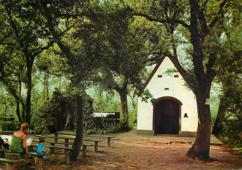 Belgium Bredene dunes chapel