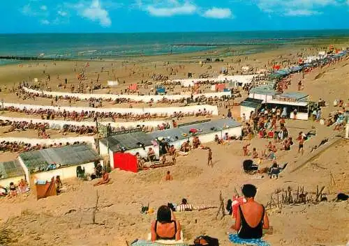 Belgium Bredene beach