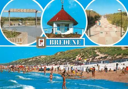 Belgium Bredene beach