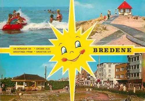 Belgium Bredene beach