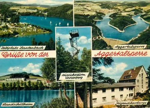 Germany Grusse von der Aggertalsperre multi view