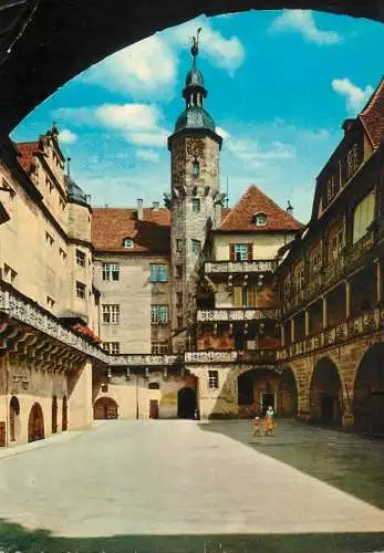 Germany Langenburg (Hohenhohe) Schlosshof
