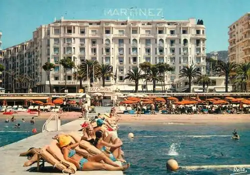 Spain Cannes Hotel Martinez et sa plage privee