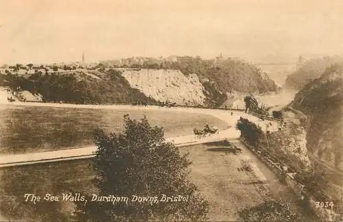 United Kingdom England Bristol sea walls
