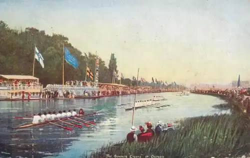 United Kingdom England Oxford summer eights