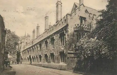 United Kingdom England Oxford Lincoln College