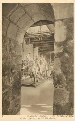 United Kingdom England Tower of London horse armoury