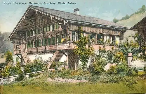 Switzerland Gessenay Chalet Suisse