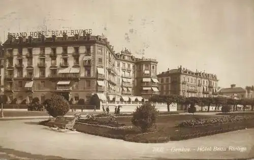Switzerland Genève hotel Beau Rivage