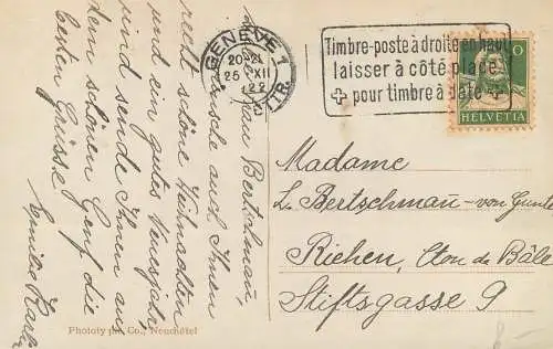 Switzerland Genève hotel Beau Rivage