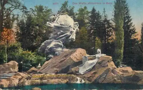 Switzerland Bern das Weltpostdenkmal