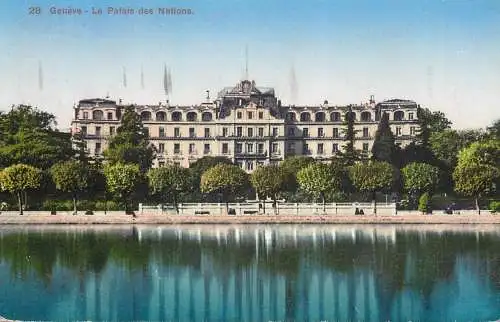 Switzerland Genève le palais des nations