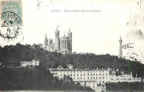 France Rhône Lyon Notre Dame de Fourvieres