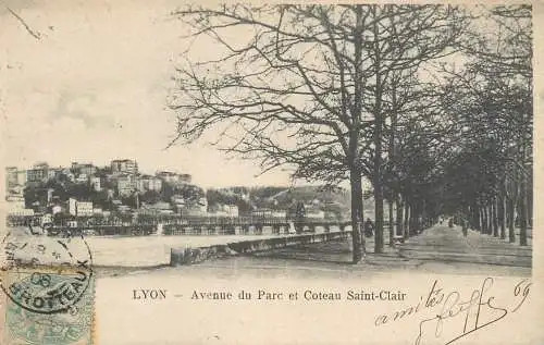 France Rhône Lyon avenue du parc