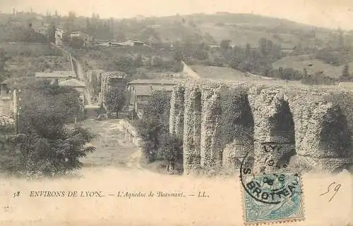 France Rhône Lyon aqueduc de Beaunant