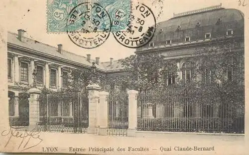France Rhône Lyon quai Claude Bernard