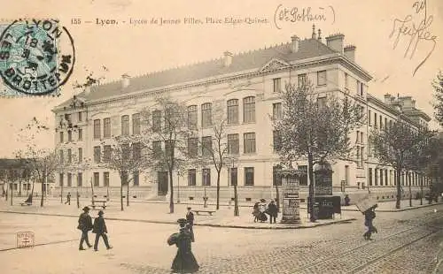France Rhône Lyon lycee de Jeunes Filles