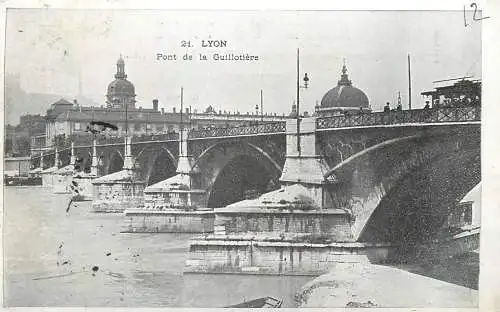 France Rhône Lyon pont de la Guillotiere
