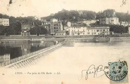 France Rhône Lyon Ile Barbe