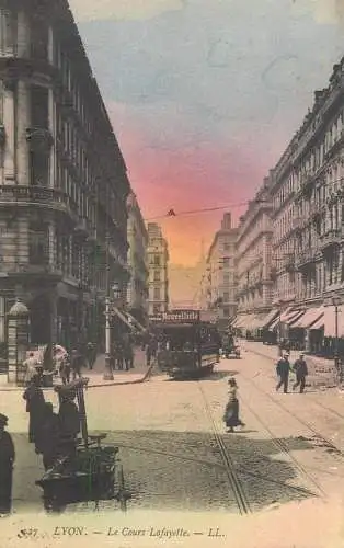 France Rhône Lyon la cours Lafayette