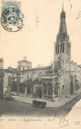 France Rhône Lyon eglise Saint Paul