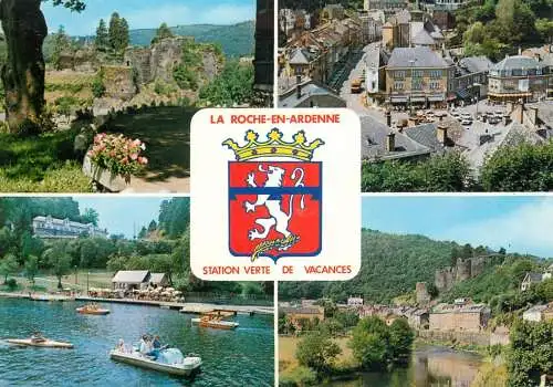 Belgium La Roche-en-Ardenne several sites and sights