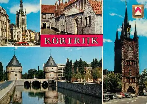 Belgium Kortrijk several sights