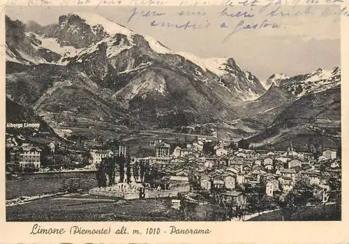 Italy Limone (Piemonte) panorama