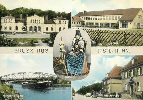 Germany Gruss aus Haste Hann multi view