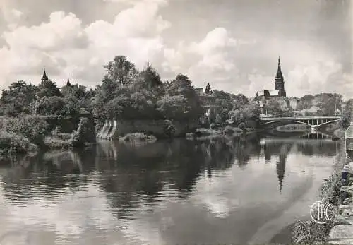 France Mezieres (Ardennes) vue sur la Meuse