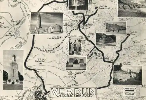 France Verdun (Meuse) Circuit des Forts