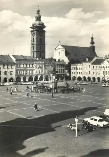 Czech Republic Ceske Budejovice Zizka Square