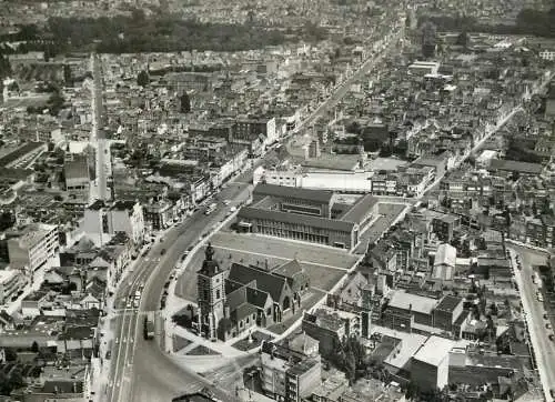 Belgium Merksem aerial view