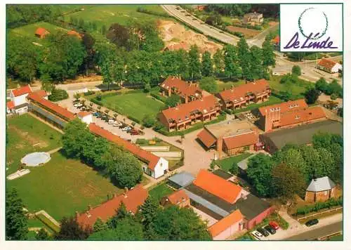 Belgium Retie De Linde aerial view