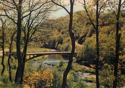 Belgium Environs de la  Roche en Ardenne Pont de Rensiwez sur l'Ourthe