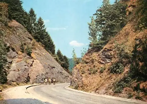 Belgium La Roche en Ardenne La Tranchee route vers Marche