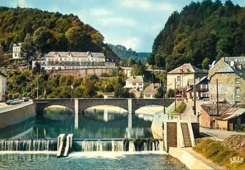 Belgium La Roche en Ardenne L'Ourthe et le Chalet