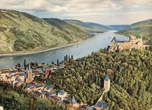 Germany Bacharach am Rhein mit Jugendburg Stahleck