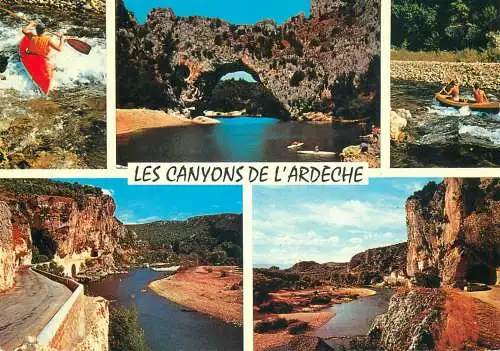 France Canyons de l'Ardeche multi view