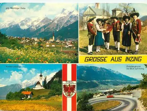 Austria Grusse aus Inzing different aspects