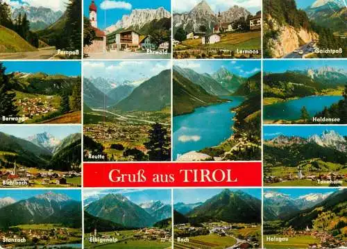 Austria Gruss aus Tirol multi view