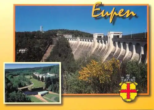 Belgium Eupen Vesdre dam