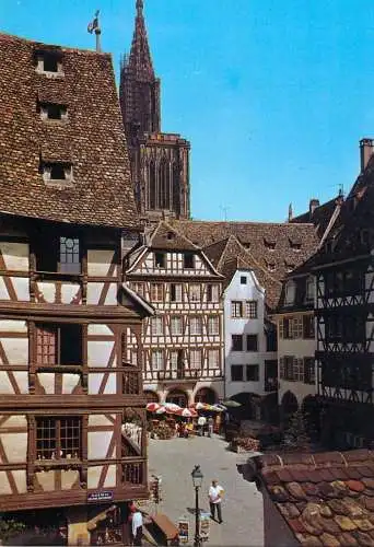 France Strasbourg place du Marche aux Cochons de Lait