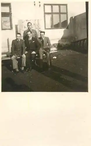 Anonymous persons group of men Romania